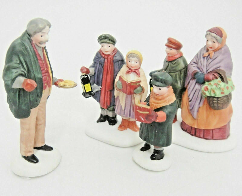 Department 56 Dickens' Village Carolers on the Doorstep