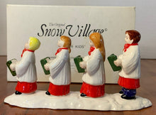 Load image into Gallery viewer, Dept 56- Snow Village "Choir Kids"
