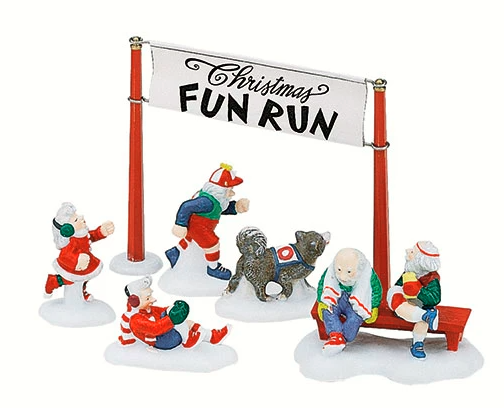 Dept 56 North Pole Christmas Fun Run Accessory