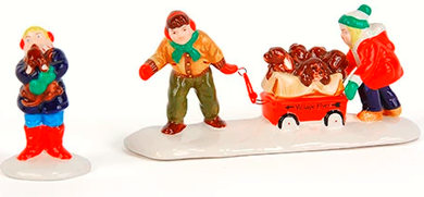 Department 56 Snow Village Christmas Puppies