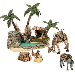 Retired Department 56 Little Town of Bethlehem Desert Oasis