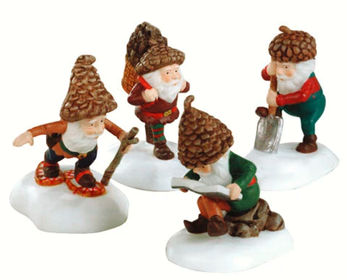 Dept 56 North Pole Woods Collection Elves 