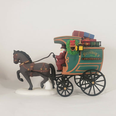 Department 56 Fezziwig Delivery Wagon Accessory