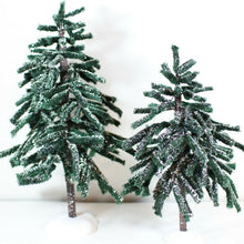 Load image into Gallery viewer, Dept 56- Village &quot;Frosted Hemlock Trees&quot; accessory
