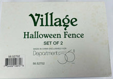 Load image into Gallery viewer, Department 56-  Snow Village Halloween &quot;Halloween Fence&quot;
