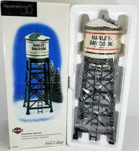 Load image into Gallery viewer, Dept 56- Snow Village &quot;Harley-Davidson Water Tower&quot;
