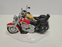 Load image into Gallery viewer, Department 56- Snow Village &quot;Harley Davidson Fat Boy &amp; Softail&quot;
