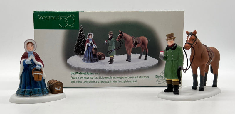 Department 56- Dickens' Village "Until we meet again"