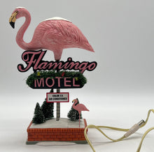 Load image into Gallery viewer, Retired Dept 56- Snow Village "Flamingo Motel" 
