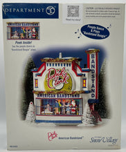 Load image into Gallery viewer, Department 56- Snow Village Dick Clark &quot;American Bandstand&quot; 
