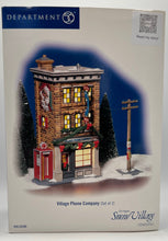 Load image into Gallery viewer, Department 56- Snow Village &quot;Village Phone Company&quot;
