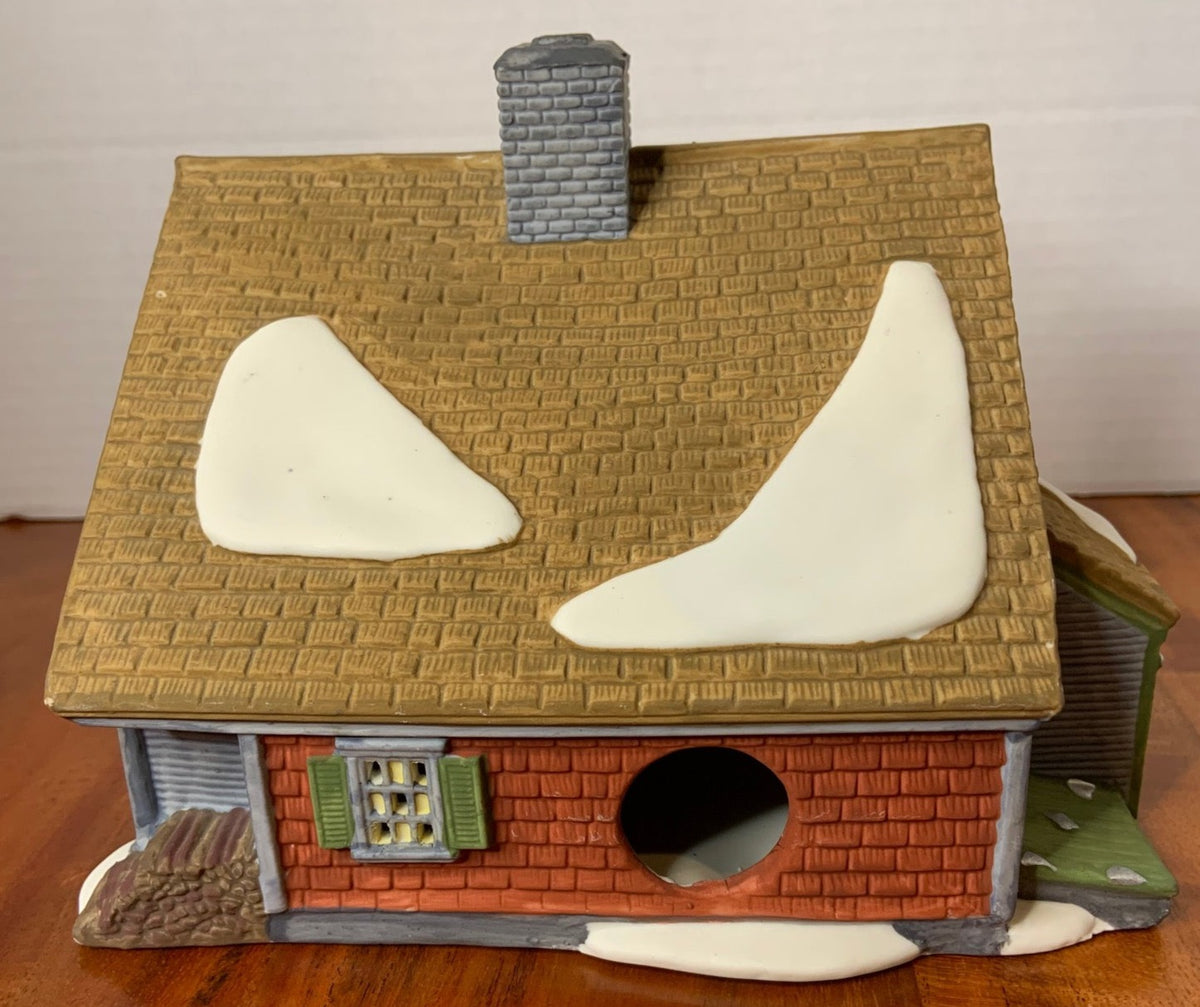 Retired Dept 56- New England Village "Shingle Creek House"  back