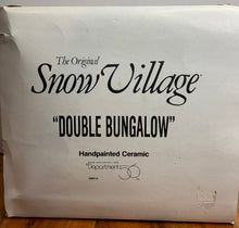 Load image into Gallery viewer, Department 56- Snow Village &quot;Double Bungalow&quot; box
