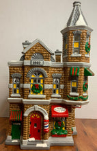 Load image into Gallery viewer, Dept 56- Snow Village &quot;Jack&#39;s Corner Barber Shop&quot; side
