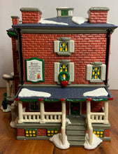 Load image into Gallery viewer, Dept 56- Snow Village &quot;Old Chelsea Mansion&quot; side
