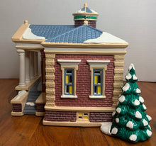 Load image into Gallery viewer, Dept 56- Snow Village &quot;Village Public Library&quot; side
