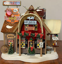 Load image into Gallery viewer, Dept 56- Snow Village &quot;Mighty Fine BBQ&quot;
