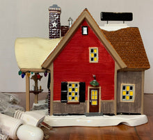 Load image into Gallery viewer, Dept 56- Snow Village &quot;Mighty Fine BBQ&quot; back
