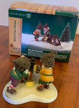 Load image into Gallery viewer, Dept 56- North Pole Woods &quot;Nuts About Broomball&quot;
