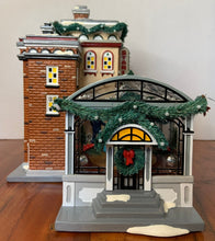 Load image into Gallery viewer, Dept 56- Snow Village &quot;Snow Village 30th Anniversary Ball&quot; side
