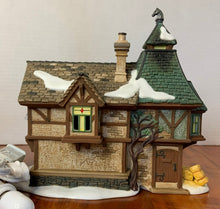 Load image into Gallery viewer, Dept 56- Dickens&#39; Village &quot;Bayly&#39;s Blacksmith&quot; back
