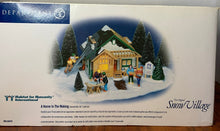 Load image into Gallery viewer, Dept 56- Snow Village &quot;A Home in the Making&quot; 
