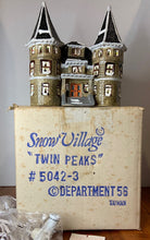 Load image into Gallery viewer, Dept 56. Snow Village &quot;Twin Peaks&quot; Box
