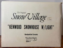 Load image into Gallery viewer, Department 56- Snow Village &quot;Kenwood House&quot; 
