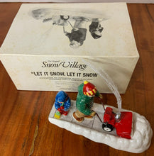 Load image into Gallery viewer, Department 56- Snow Village &quot;Let it Snow, Let it Snow&quot;
