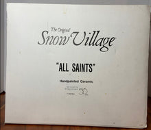 Load image into Gallery viewer, Department 56- Snow Village &quot;All Saints Church&quot;
