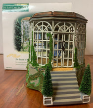 Load image into Gallery viewer, Dept 56- Alpine Village Series &quot;The Sound of Music Gazebo Music Box&quot; 
