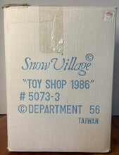 Load image into Gallery viewer, Retired Department 56- Snow Village &quot;Toy Shop&quot;
