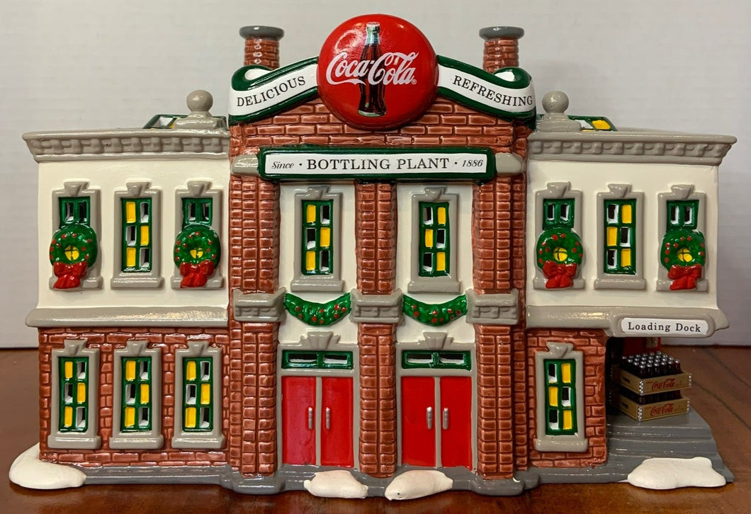 Dept 56- Snow Village Coca-Cola 