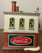 Load image into Gallery viewer, Department 56- Snow Village Coca-Cola &quot;Bottling Plant&quot; 
