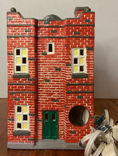 Load image into Gallery viewer, Dept 56- Snow Village &quot;Cobblestone Antique Shop&quot; back
