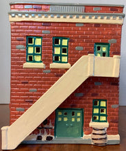 Load image into Gallery viewer, Dept 56 Snow Village &quot;Fire Station&quot; Side
