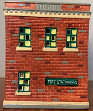 Load image into Gallery viewer, Dept 56- Snow Village &quot;Fire Station No. 2&quot; side
