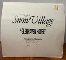 Load image into Gallery viewer, Dept 56. Snow Village &quot;Glenhaven House&quot; box
