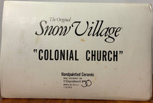 Load image into Gallery viewer, Dept 56- Snow Village &quot;Colonial Church&quot;
