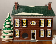 Load image into Gallery viewer, Dept 56 Snow Village &quot;Federal House&quot; Back
