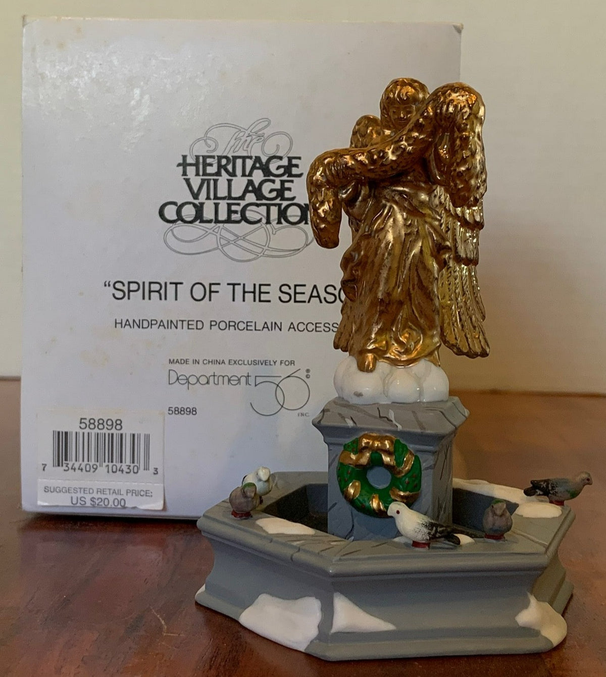 Dept 56- Christmas in the City "Spirit of the Season"