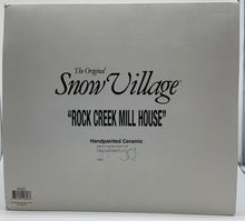 Load image into Gallery viewer, Department 56- Snow Village &quot;Rock Creek Mill House&quot;  
