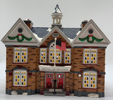 Load image into Gallery viewer, Dept 56- Snow Village &quot;Christmas Lake High School&quot; 
