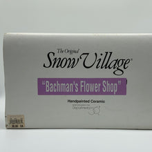 Load image into Gallery viewer, Dept 56. Snow Village &quot;Bachman&#39;s Flower Shop&quot;
