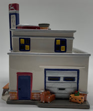 Load image into Gallery viewer, Retired Dept 56- Snow Village &quot;Reindeer Bus Depot&quot; 
