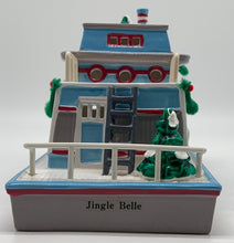 Load image into Gallery viewer, Retired Dept 56- Snow Village &quot;Jingle Belle Houseboat&quot; 
