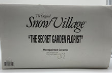 Load image into Gallery viewer, Dept 56. Snow Village &quot;The Secret Garden Florist&quot;  box
