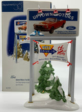 Load image into Gallery viewer, Dept 56- Snow Village &quot;Uptown Motors Ford Billboard&quot;
