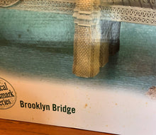 Load image into Gallery viewer, Dept 56- Christmas in the City &quot;Brooklyn Bridge&quot;  spots on box
