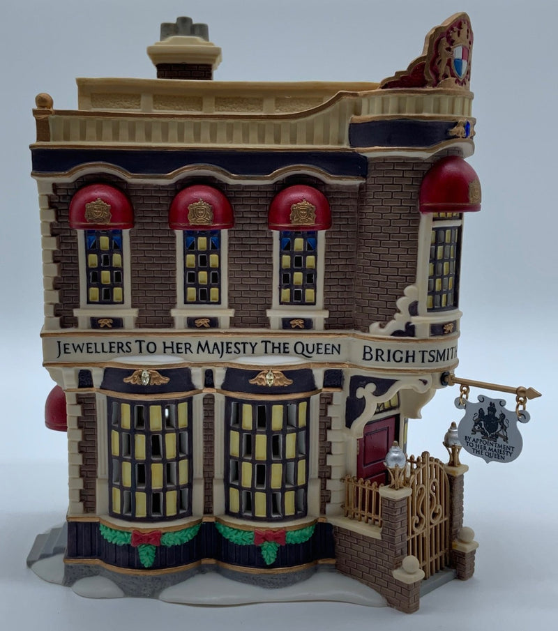Dept 56- Dickens' Village "Brightsmith & Sons, Queens Jewelers"
